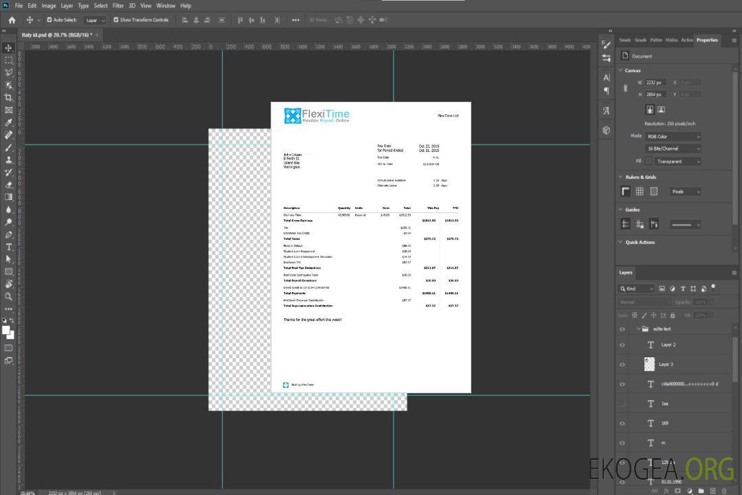 Modèle de paie FLEXITIME NOUVELLE-ZÉLANDE en Word et PDF template Modèle de paie FLEXITIME NOUVELLE-ZÉLANDE en Word et PDF template